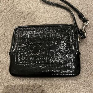 Coach wrist wallet